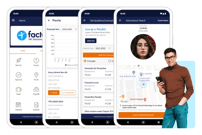 Mobile app HRM