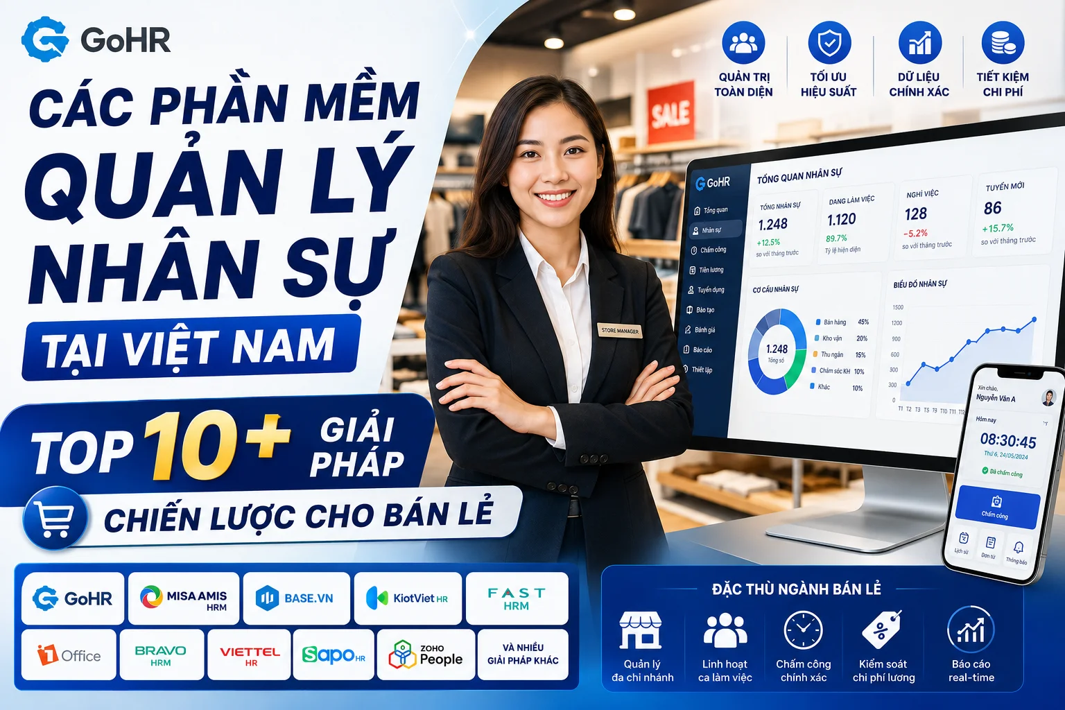 Các Phần Mềm Quản Lý Nhân Sự
