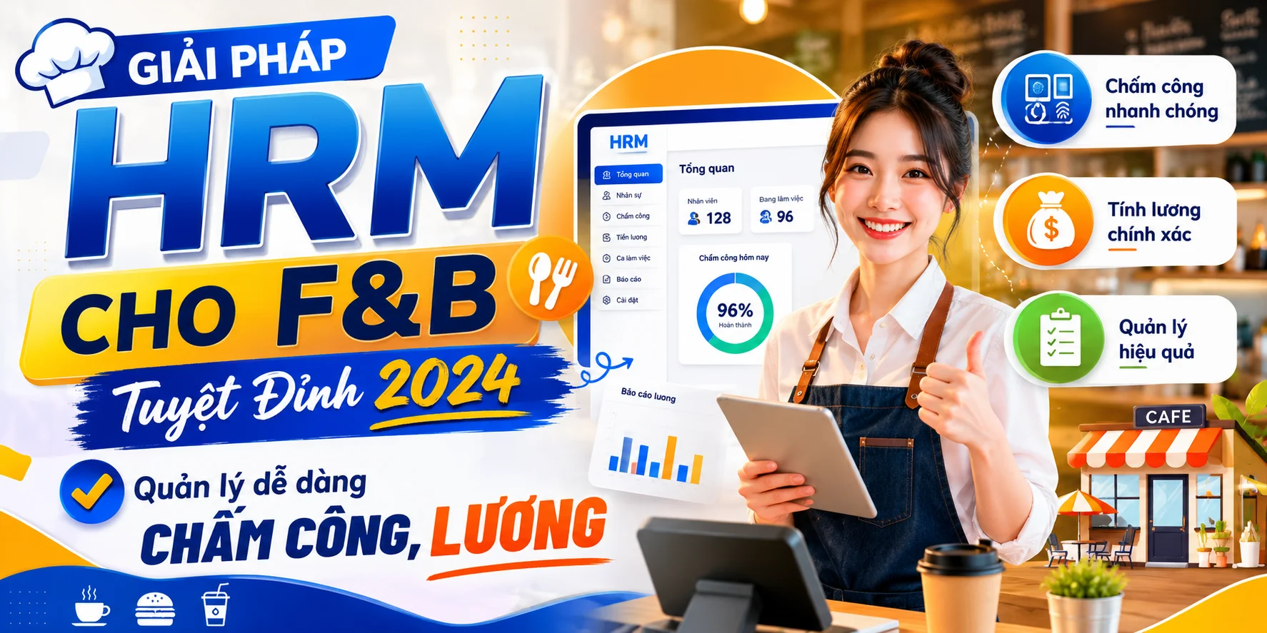 Giải pháp HRM cho F&B